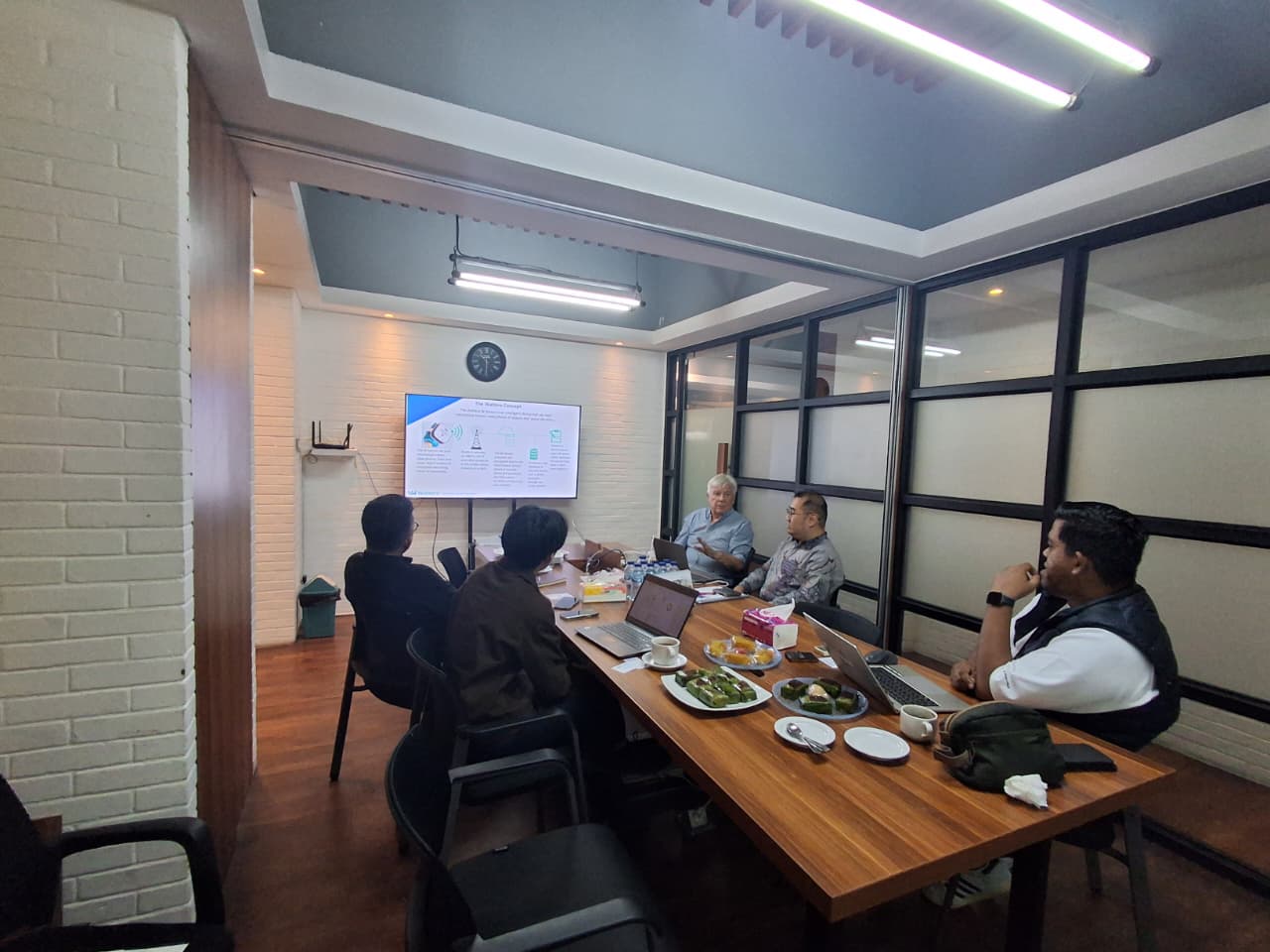 Kunjungan Waltero Swedia ke Head Office Qualita Indonesia